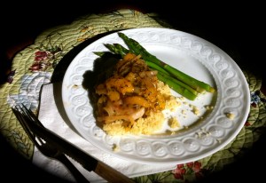 Skillet Pork Chop and Peaches